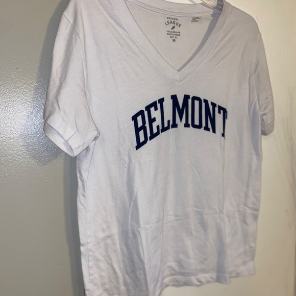 Original League Collegiate Outfitters size medium ladies Belmont tshirt - Picture 2 of 3